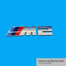 16-20 BMW 2 Series M2 F22 F23 F87 OEM emblema do porta-malas traseiro emblema logotipo decalque "M2", usado comprar usado  Enviando para Brazil