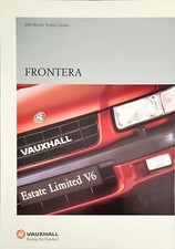 Vauxhall frontera product for sale  BIGGLESWADE