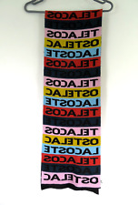 Lacoste scarf black for sale  WOLVERHAMPTON