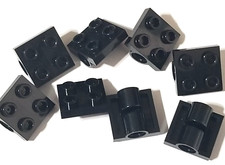 Usado, LEGO 2x2 Placa com Furos Preta Parte 2817 LOTE DE 8 comprar usado  Enviando para Brazil