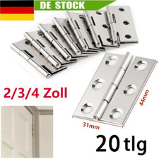 Edelstahl scharniere klavierba gebraucht kaufen  Langenlonsheim