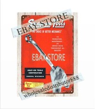 1955 Tools catálogo capa placa de metal estanho design de interiores residenciais comprar usado  Enviando para Brazil