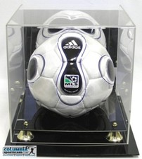 BOLA DE FUTEBOL DE LUXO PROTEGIDA UV VITRINE COM ESPELHO, usado comprar usado  Enviando para Brazil
