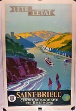 Affiche ancienne originale d'occasion  Plougonven