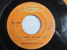 LOS ALEGRES DEL VALLE «LA CAÑA DE AZUCAR/BOMBONCITO» 7″ CUMBIA ACORDEON COLOMBIA, usado comprar usado  Enviando para Brazil