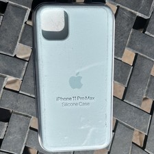 Capa de silicone genuína/oficial Apple para iPhone 11 Pro Max - Espuma do mar - Nova comprar usado  Enviando para Brazil
