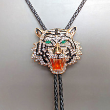 Rhinestone gold tiger for sale  USA