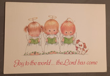 Vintage christmas card for sale  Epping