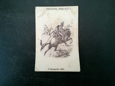 Carte ancienne biscuits d'occasion  Mer
