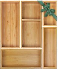 Bamboo drawer organizer for sale  Lakewood