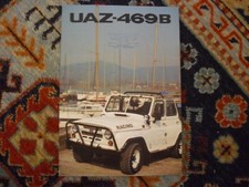 Brochure uaz 469b usato  Vinzaglio