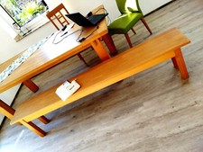 Vorbank sitzbank massivholz gebraucht kaufen  Viersen