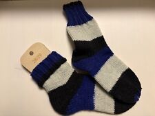 Socken handgestrickt schwarz gebraucht kaufen  Remchingen