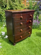 Antique mahogany bow for sale  THIRSK