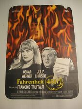 Fahrenheit 451 filmplakat gebraucht kaufen Fahrenheit 451 filmplakat gebraucht kaufen  Hamburg