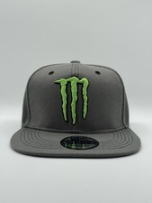 Chapéu Snapback Monster Energy New Era Apenas Atleta Cinza comprar usado  Enviando para Brazil