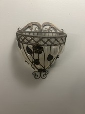 Wall basket sconce for sale  North East