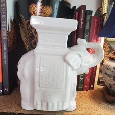 Tabletop elephant white for sale  Manassas