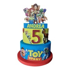 Torta Scenografica in Polistirolo Toy Story Decorazione Personalizzata Compleann na sprzedaż  Wysyłka do Poland