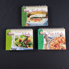 School Mate Quick & Easy Spiral Bound Cookbooks X 3 Pizza Pasta Sandwiches segunda mano  Embacar hacia Argentina