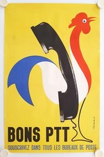 Poster good ptt d'occasion  Expédié en Belgium