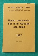 Catalogo miniassegni raggi usato  Milano