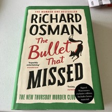 Signed bullet missed for sale  YORK