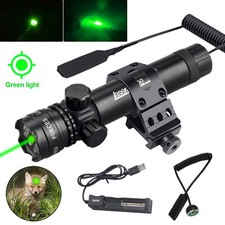 Usado, Mira telescópica a laser ponto verde caça com rifle de montagem em trilho Picatinny deslocamento 20 mm comprar usado  Enviando para Brazil