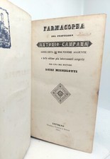 Antonio campana. farmacopea usato  Milano