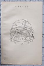 1868 print orrery for sale  YORK