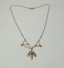 Collier anhänger rubine gebraucht kaufen  Hohenstein-Ernstthal