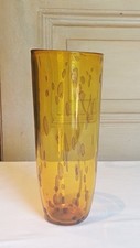 Vase verre ambré d'occasion  Castelnau-le-Lez