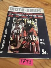 Moto news 1974 d'occasion  Decize