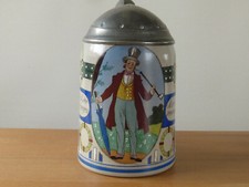 Alter jugendstil zinndeckel gebraucht kaufen  Metten