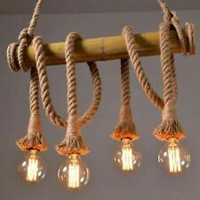 Lampadario corda retro usato  Ruvo di Puglia