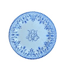 Assiette plate faience d'occasion  Châtellerault
