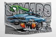 Bandeira de parede estilo Rat Fink muscle car hot rod garagem retrô drag racing banner comprar usado  Enviando para Brazil