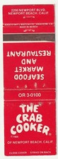 Matchbook cover crab for sale  Tiskilwa