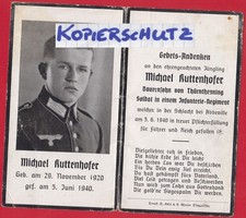 sterbebild soldat gebraucht kaufen  Oranienburg