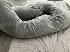 Pregnancy pillow grey for sale  LONDON