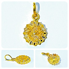 22k pendant locket for sale  LONDON