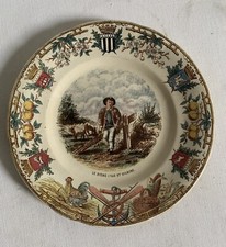Assiette dessert ancienne d'occasion  Roquevaire