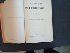 Magasin pittoresque.1887 edoua d'occasion  Riom