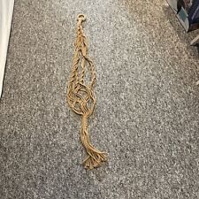 Brown macrame plant for sale  WYMONDHAM