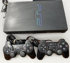Sistema Sony PlayStation 2 (PS2 Fat SCPH-50001/N) com dois controles e HDD testado comprar usado  Enviando para Brazil