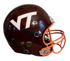 Capacete de futebol Virginia Tech Hokies NCAA ACC autêntico tamanho completo comprar usado  Enviando para Brazil