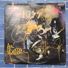 Kiss | lp assinado | 4 membros | Alive, usado comprar usado  Enviando para Brazil