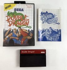 Double Dragon (Sega Master System, 1988) Game Case Manual - Testado e Funcionando comprar usado  Enviando para Brazil