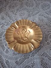 Cendrier vintage laiton d'occasion  Amiens-