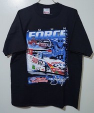 Vintage 2000 John Force incrível poder Castrol Gtx Nhra T-shirt L-XL 23.5"x32" comprar usado  Enviando para Brazil